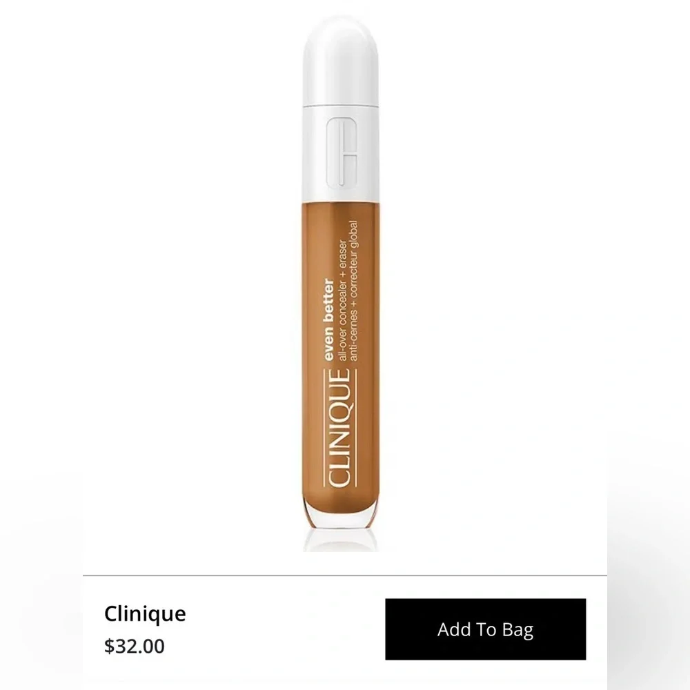 🆕 CLINIQUE Even Better™ All-Over Concealer + Eraser WN 118 Amber